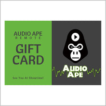 Load image into Gallery viewer, Audio Ape Gift Card